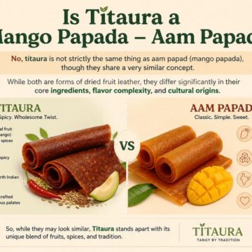 Is titaura a mango papada - aam papda
